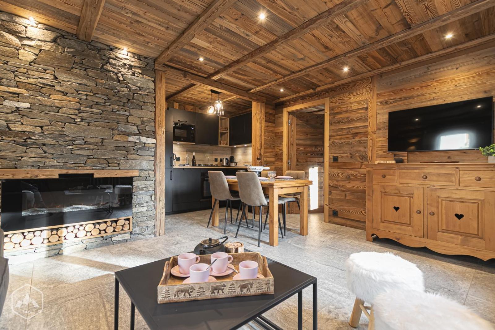 Chalet Les Cocales Residence Sejour Et Nuitees B&B - Appartement Pin Cembro Бессан Екстер'єр фото